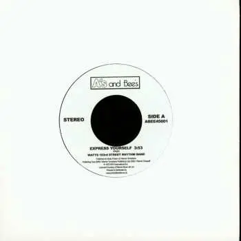 SP The Watts 103rd St. Rhythm Band: Express Yourself / Just Kissed My Baby