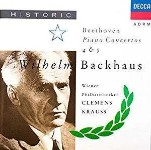 CD Wilhelm Backhaus: Beethoven: Piano Concertos 4 & 5