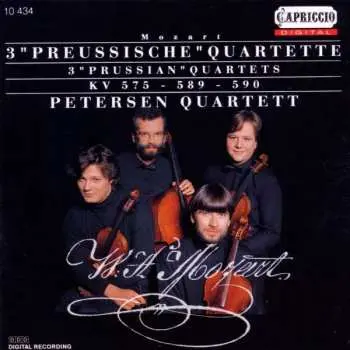 CD Wolfgang Amadeus Mozart: 3 "Preussische" Quartette KV 575 - 589 - 590