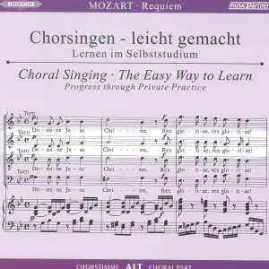 CD Wolfgang Amadeus Mozart: Chorsingen Leicht Gemacht:mozart,requiem