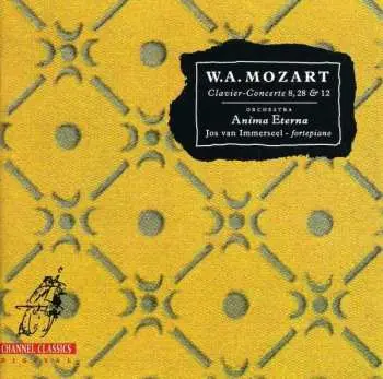 CD Wolfgang Amadeus Mozart: Clavier-Concerte 8, 28 & 12