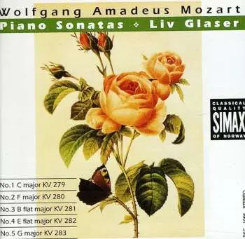 CD Wolfgang Amadeus Mozart: Piano Sonatas 1-5