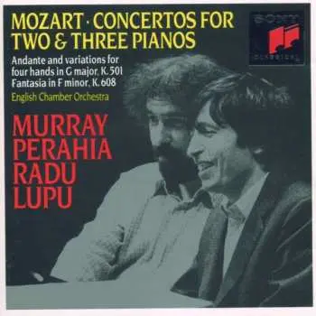 CD Wolfgang Amadeus Mozart: Concertos For Two & Three Pianos - Andante And Variations For Four Hands In C Major, K. 501 - Fantasia In F Minor, K. 608