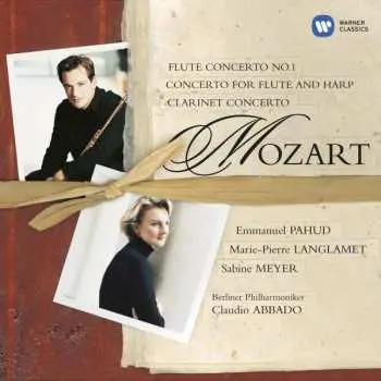 CD Wolfgang Amadeus Mozart: Flute Concerto No. 1 / Concerto For Flute And Harp / Clarinet Concerto
