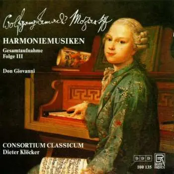 CD Wolfgang Amadeus Mozart: Harmoniemusiken Folge III - Don Giovanni