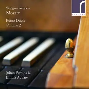 CD Wolfgang Amadeus Mozart: Piano Duets Volume 2