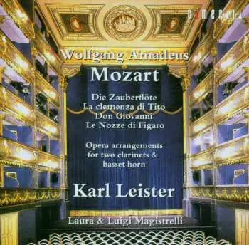 CD Wolfgang Amadeus Mozart: Opera Arrangements For Two Clarinets & Basset Horn