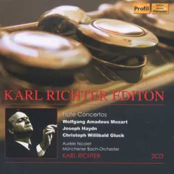 2CD Wolfgang Amadeus Mozart: Karl Richter Edition - Flötenkonzerte