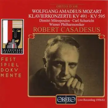CD Wolfgang Amadeus Mozart: Klavierkonzerte Nr.24 & 27