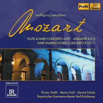 CD Wolfgang Amadeus Mozart: Konzert Für Flöte & Harfe Kv 299