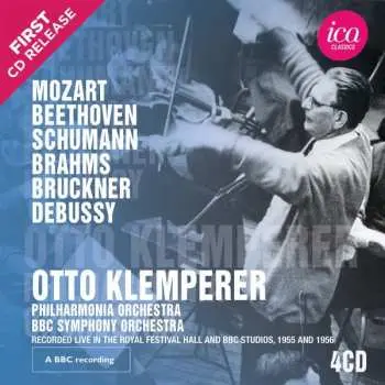 4CD Wolfgang Amadeus Mozart: Mozart, Beethoven, Schumann, Brahms, Bruckner, Debussy