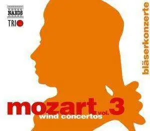 3CD Wolfgang Amadeus Mozart: Naxos Mozart-edition 3 - Bläserkonzerte