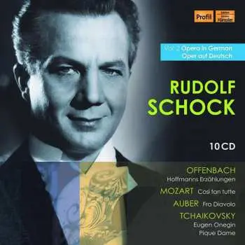 10CD Wolfgang Amadeus Mozart: Rudolf Schock - Opera In German Vol.2