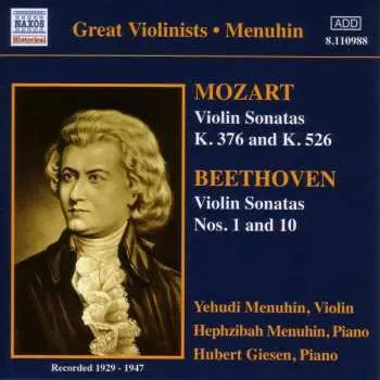CD Wolfgang Amadeus Mozart: 2 Sonaten Für Klavier Und Violine KV 454 & 526 / 2 Sonatas For Piano And Violin