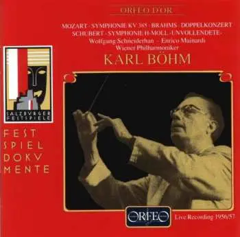 CD Wolfgang Amadeus Mozart: Symphonie KV 385 / Doppelkonzert / Symphonie H-moll Unvolendete