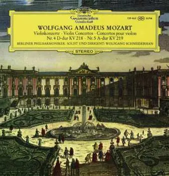 LP Wolfgang Amadeus Mozart: Violinkonzerte Nr.4 & 5