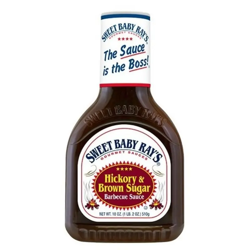 BBQ grilovací omáčka Hickory & Brown Sugar 510g