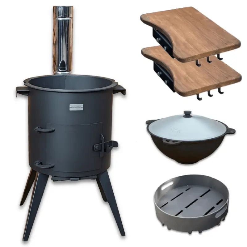 Kotlíkový set Kazan 8L/3mm Kalme