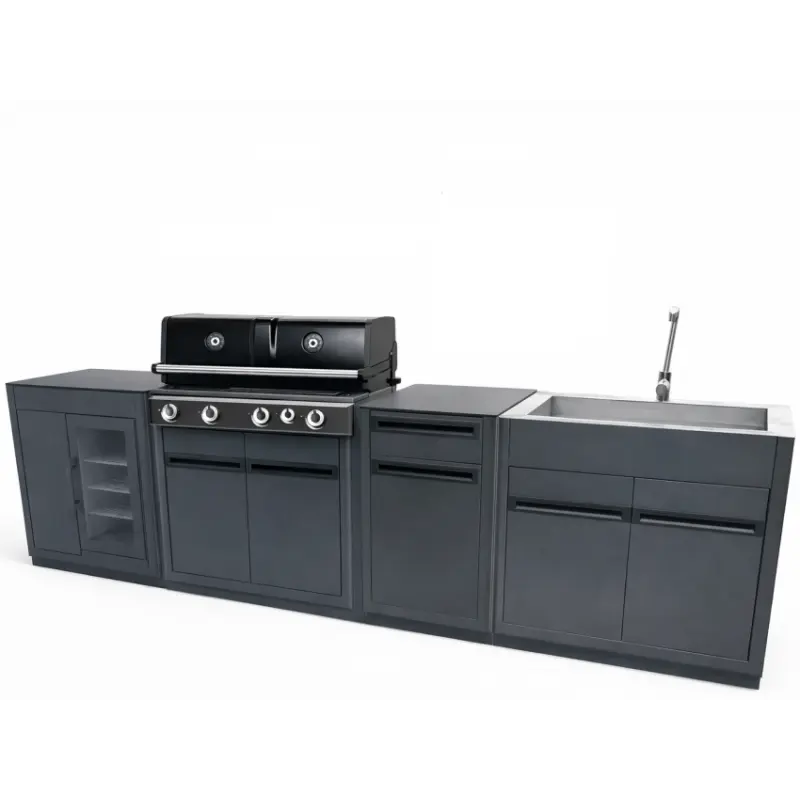 Venkovní modulární kuchyň HEAT X-415 Outdoorchef – SET 6