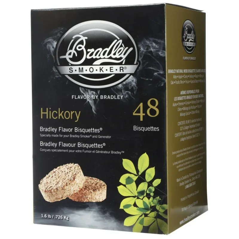 Bradley Smoker Udící briketky Hickory - 48ks