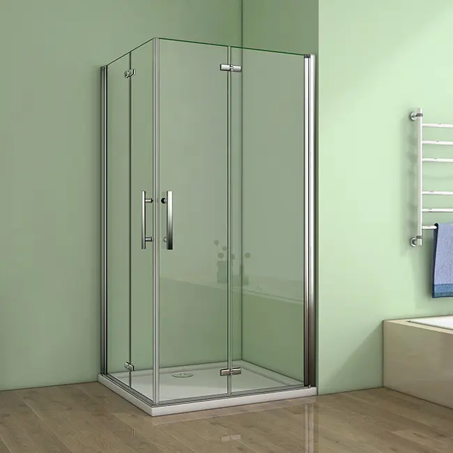 Obdélníkový sprchový kout MELODY R176, 100x76 se zalamovacími dveřmi