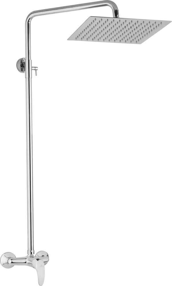 JB Sanitary Sprchová sestava s baterií SLIM s horním vývodem, 30x30cm SA 61 000 00 2