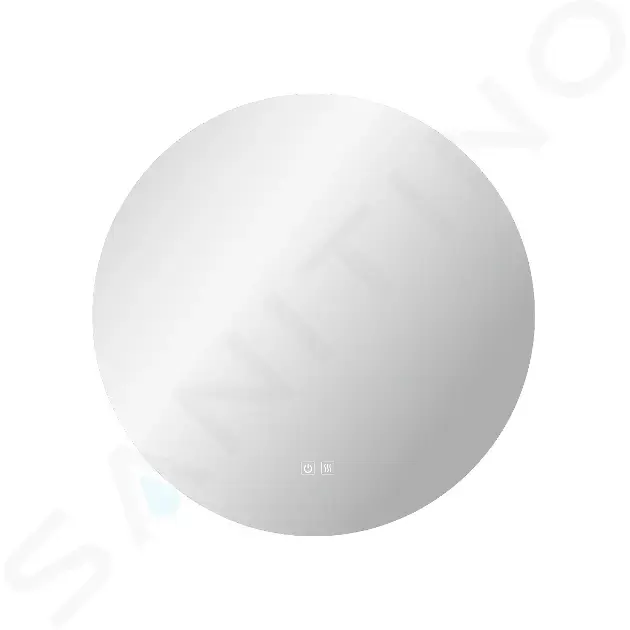 kielle Idolio - Zrcadlo s LED osvětlením a vyhříváním, průměr 80 cm 50324061