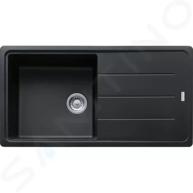 Franke Fragranitový dřez BFG 611, 97x50 cm, onyx 114.0285.305