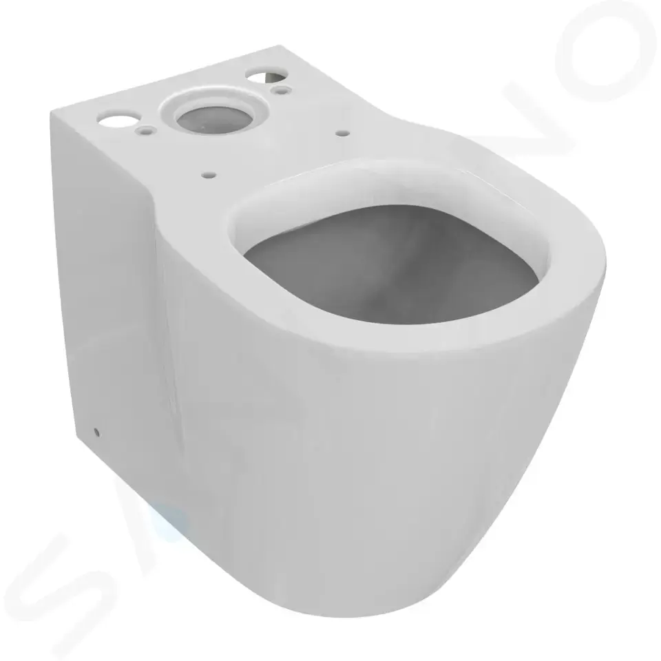 Ideal Standard WC kombi mísa kapotovaná, spodní/zadní odpad, bílá E118601