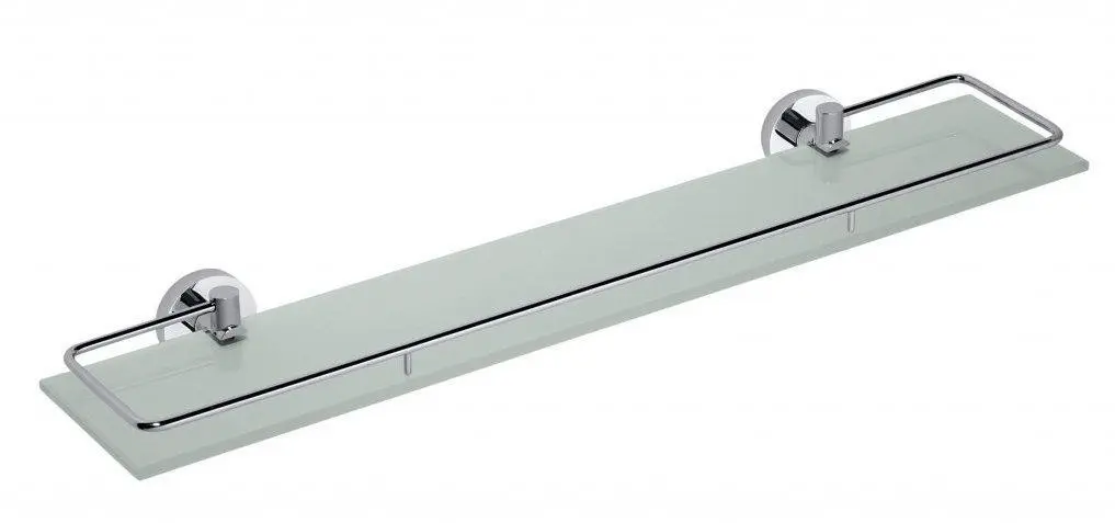 Sapho X-Round - Police s výklopnou hrazdou, délka 60 cm, sklo/chrom XR600
