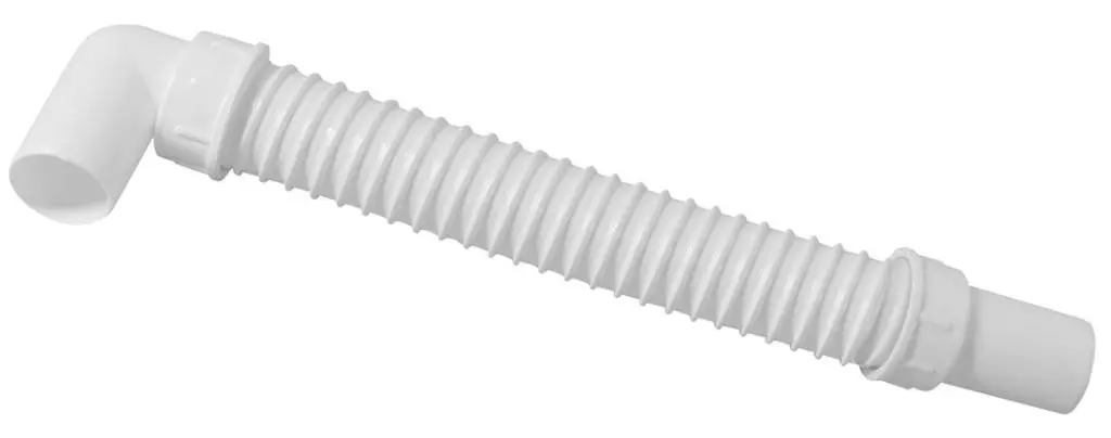 POLYSAN - Odpadní flexi-zkracovatelné dopojení, L-100 cm, koleno 40/40 71725