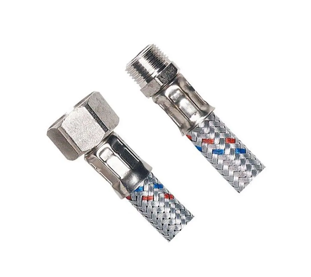 AQUALINE - Flexibilní nerezová hadice FxM 1/2"x1/2", 50cm 33055