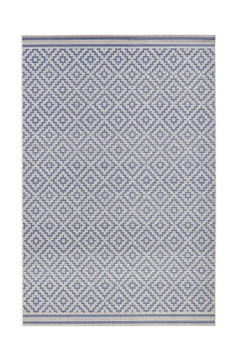 Kusový koberec Northrugs Meadow 102464 Blue Cream 80x150 cm