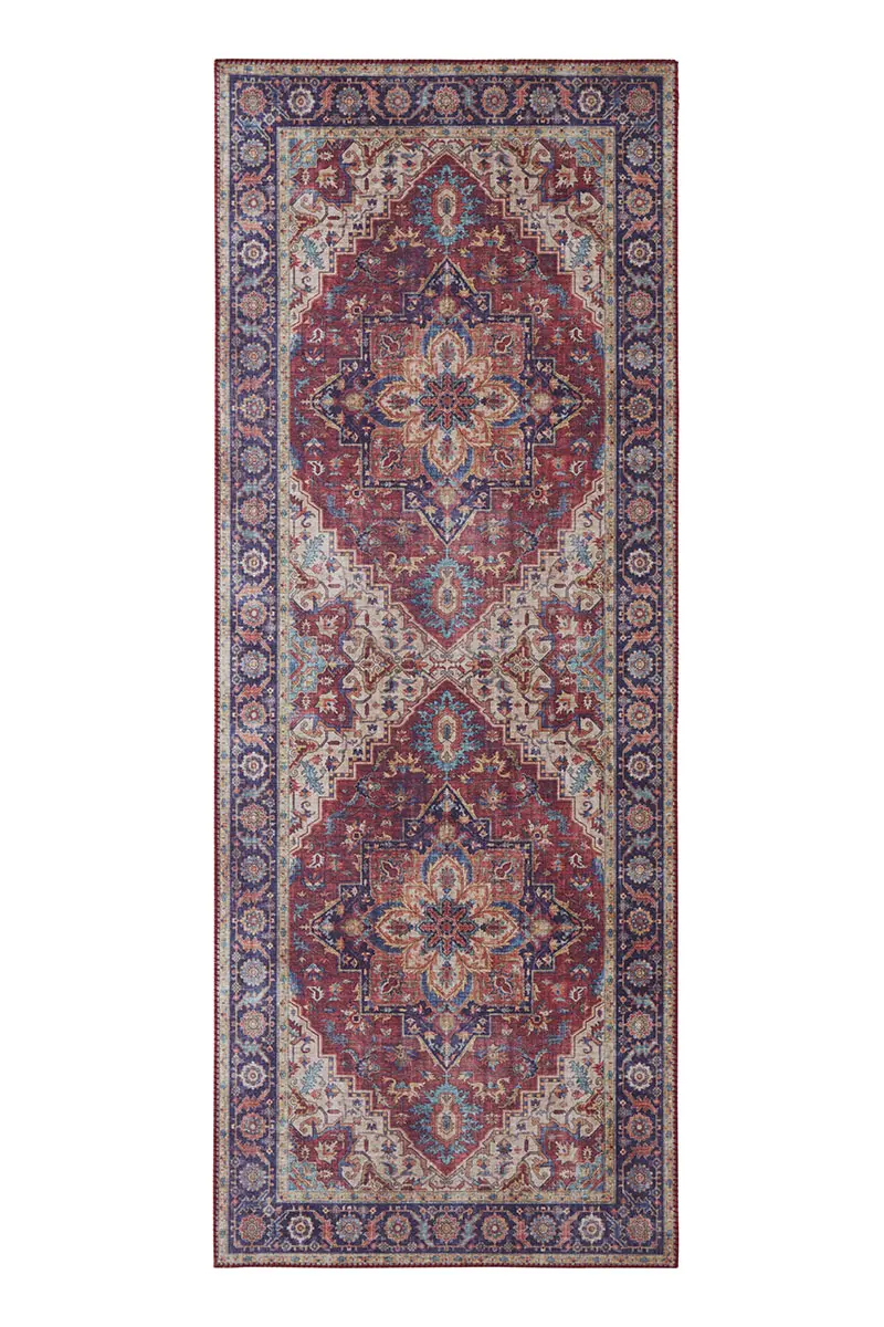 Kusový běhoun Nouristan Asmar 104000 Plum red 80x200 cm