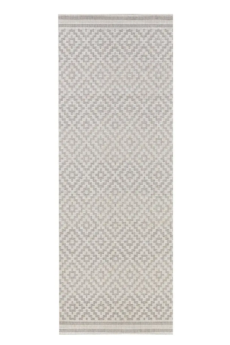Kusový běhoun Northrugs Meadow 102467 Grey Cream 80x200 cm