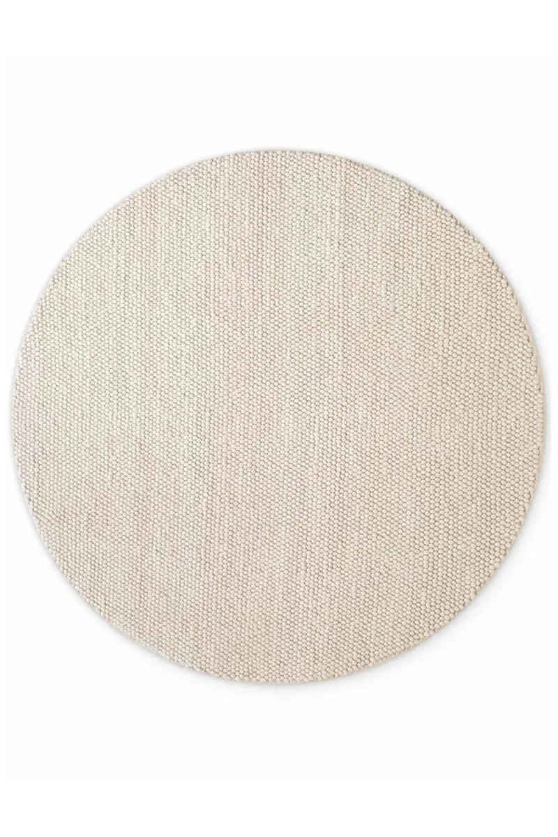 Kruhový kusový koberec Ted Baker Richmond 106365 Natural White Ø 200 cm