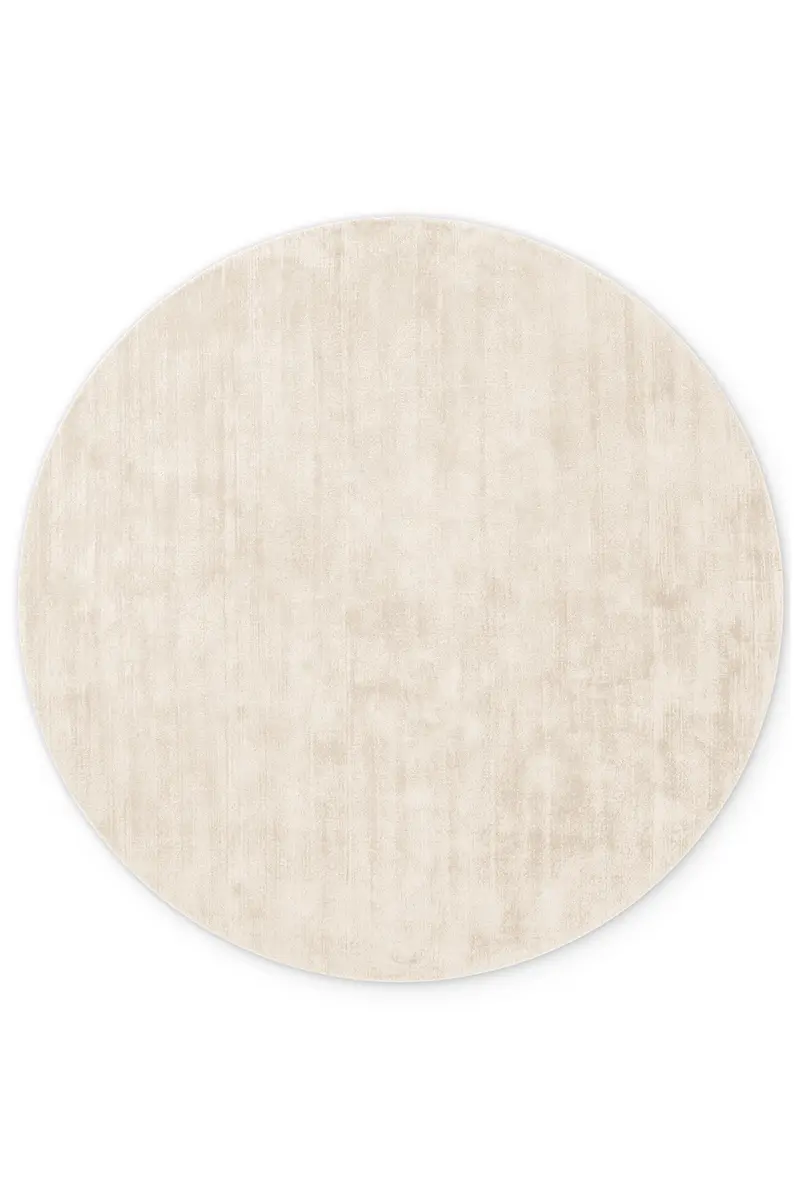 Kruhový kusový koberec Vikosa Noemi 106293 Ivory Ø 150 cm