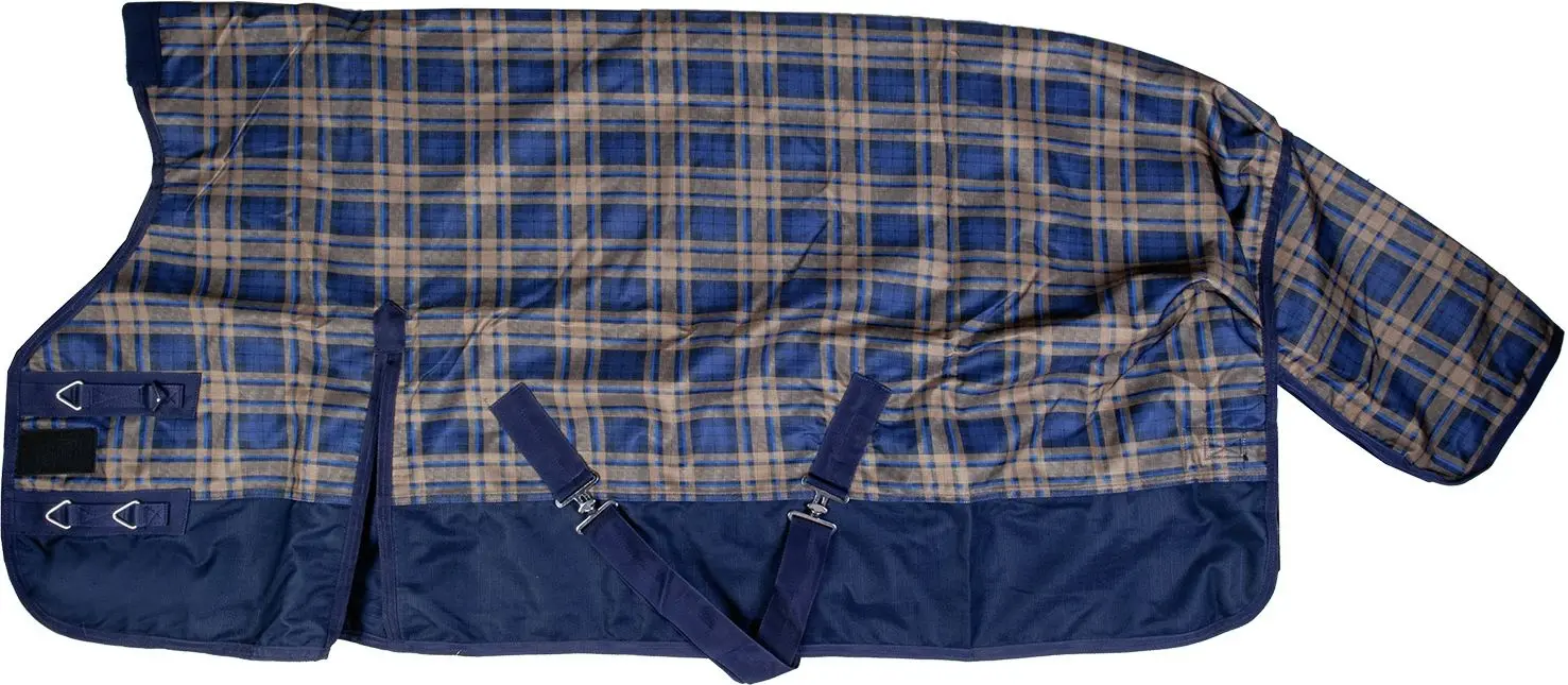 Výběhová deka HKM Providence Karo High Neck 1200D 300 g