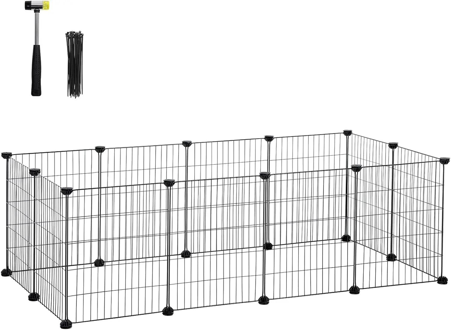 SONGMICS Klec pro morče 143 x 46 x 73 cm