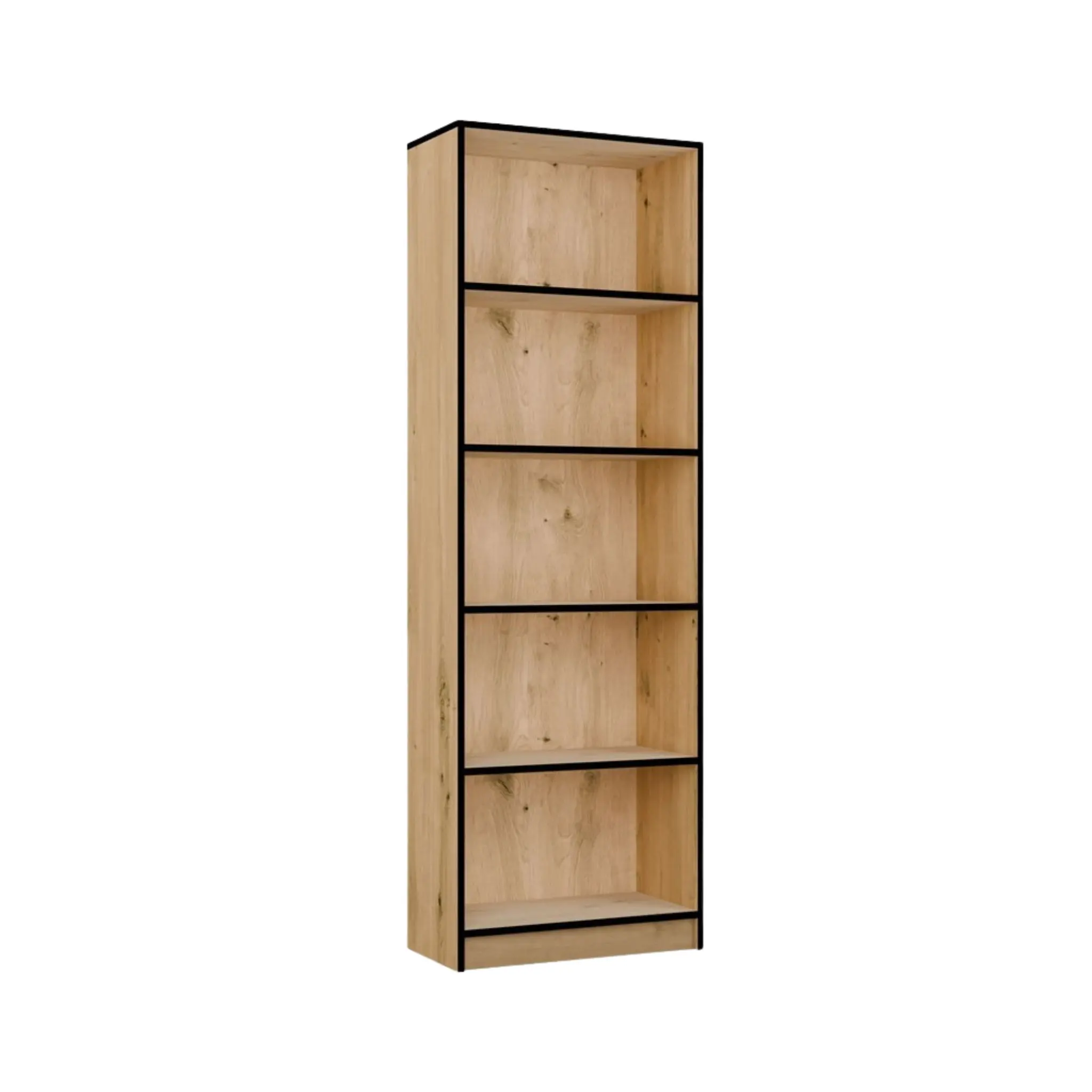 TP Living Knihovna R60 60 cm dub Artisan/černá
