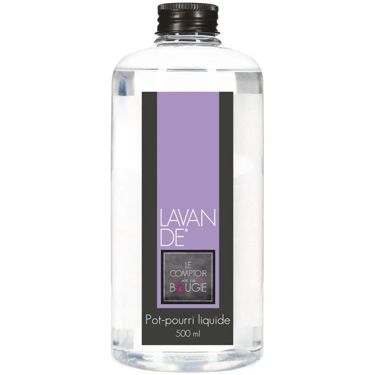 Atmosphera Levandulový esenciální olej 500 ml květinový vonný olej pro vnitřní difuzory a Potpourri transparentní 123099N