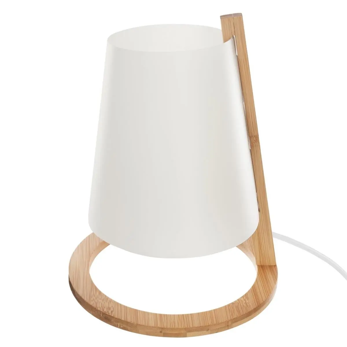 Atmosphera Stolní lampa s bambusovým stojanem, jedinečný produkt vhodný pro jakýkoli interiér béžová 157706