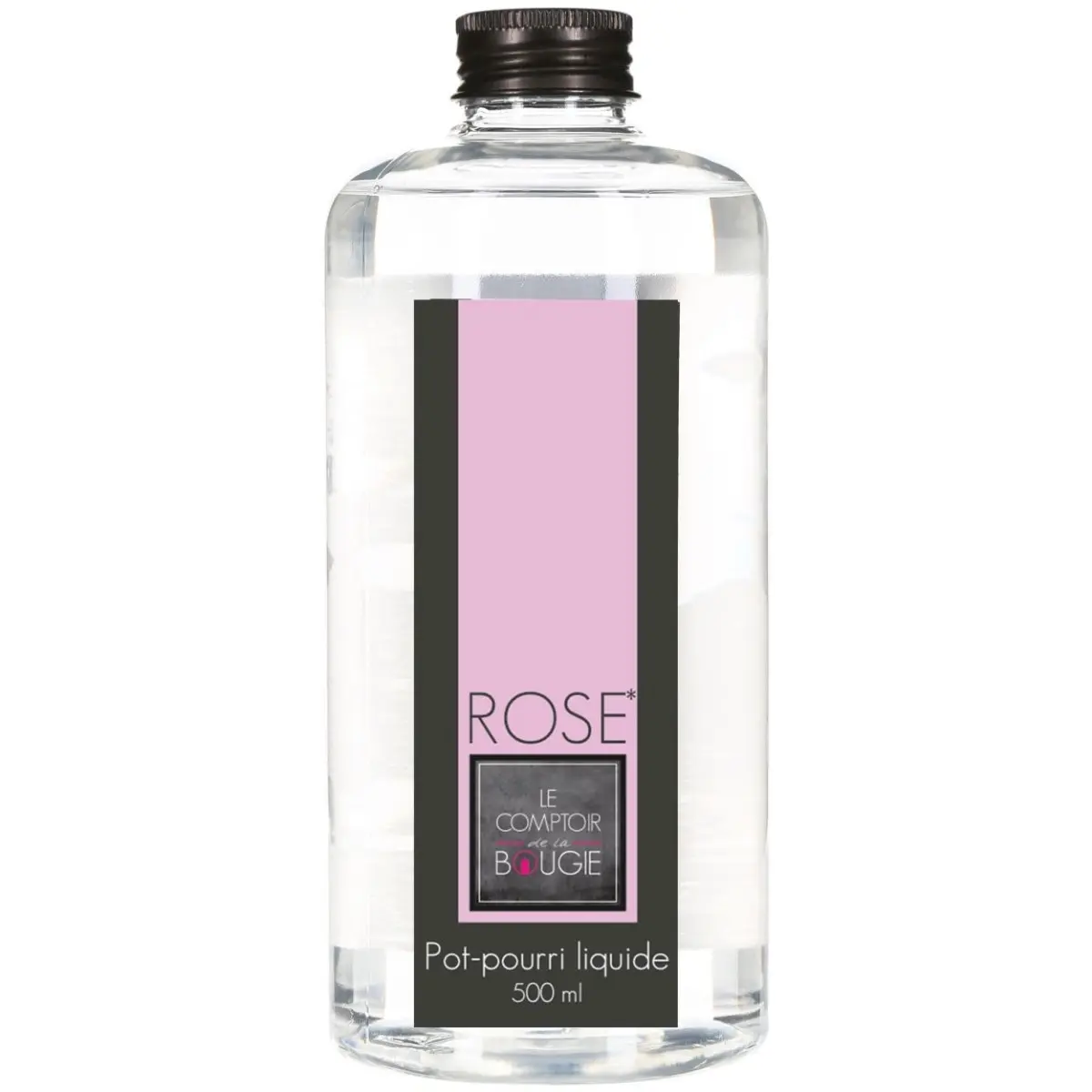 Atmosphera Růžový vonný olej 500ml, květinový esenciální olej pro aromatické difuzory a potpourri transparentní 123099C