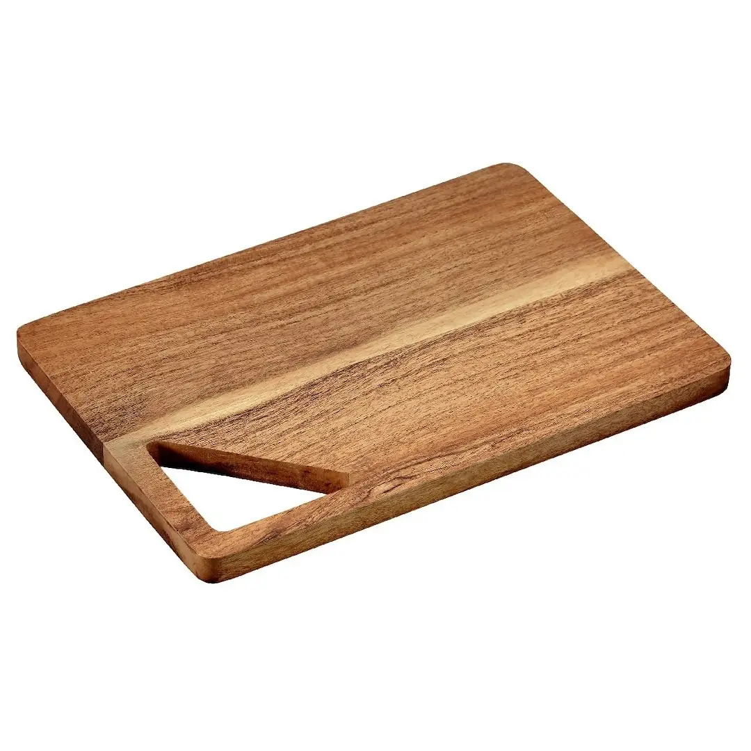 Kesper Prkénko na krájení CUTLY 28x19 cm z masivu hnědé