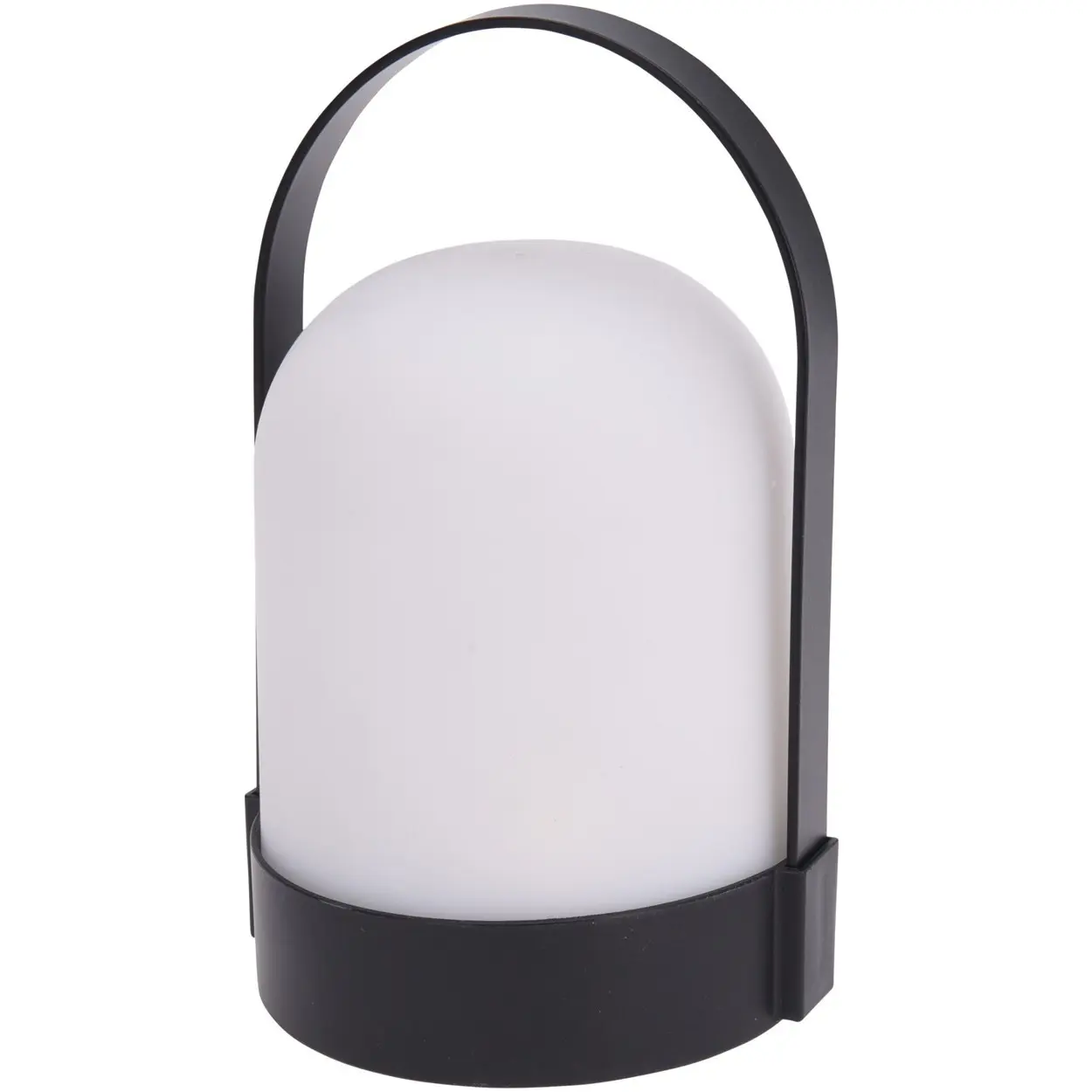 ProGarden Stolní LED lampa Beverly 21 cm černá/teplá bílá
