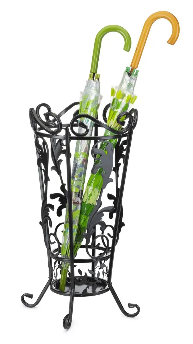 Dąstal Kovový držák na deštníky Art Deco černý