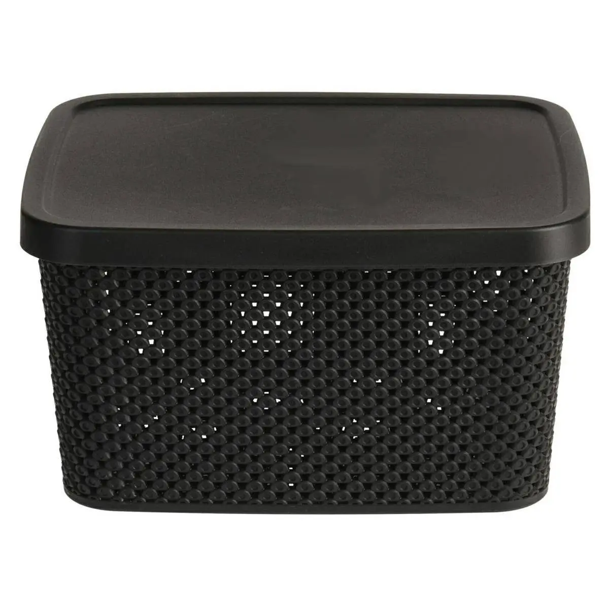 Storage Solutions Úložný koš Simple plus 27 cm černý
