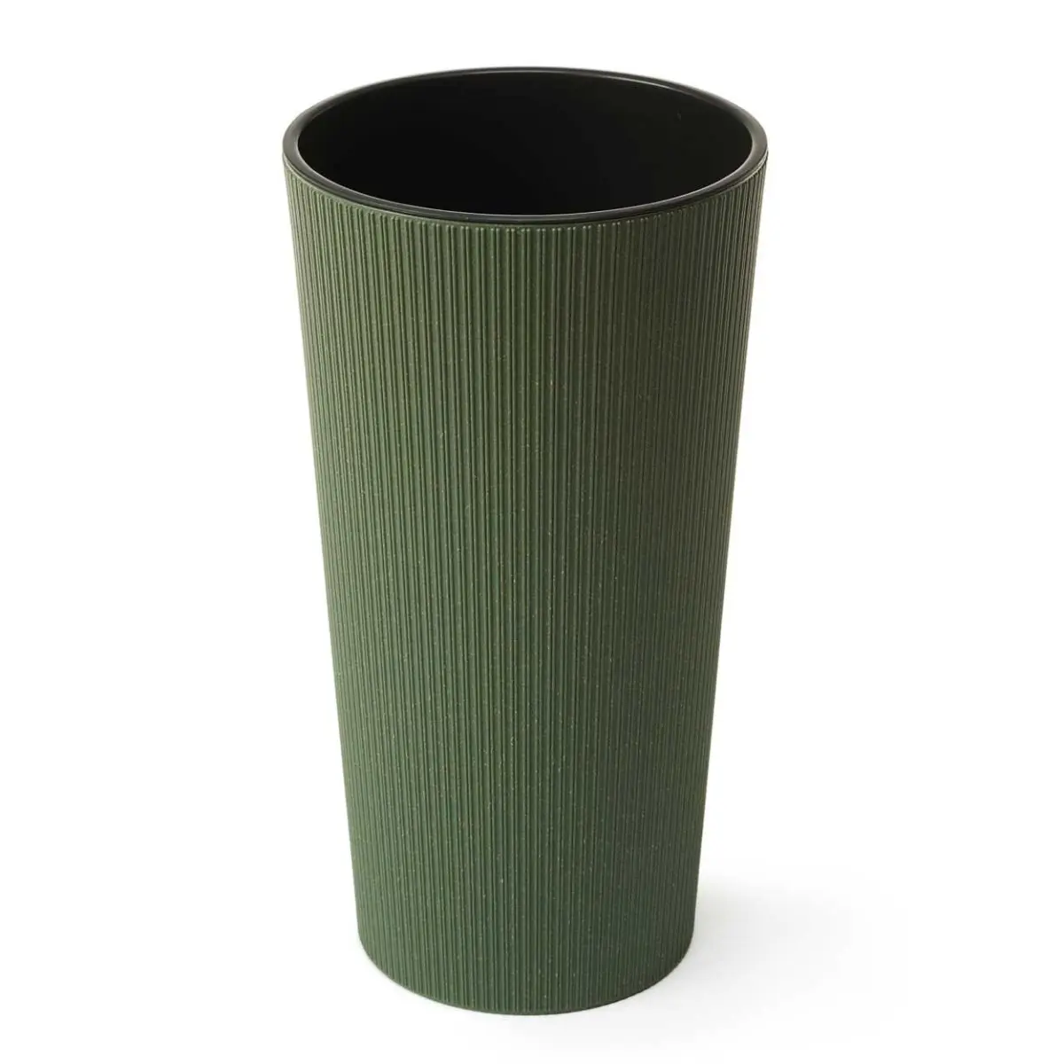 HowHomely Květináč URBANIKA ECO Wood 46,6x25,5 cm zelený