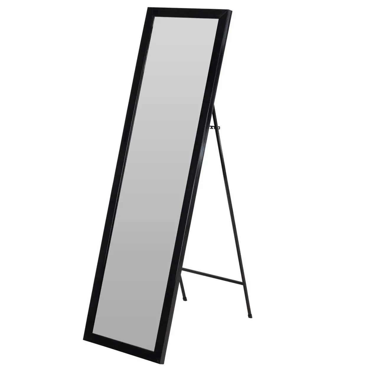 H&S Decoration Stojací zrcadlo EVAN 125x36 cm černé