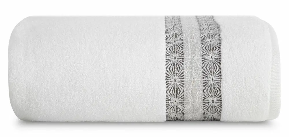 Eurofirany Bavlněný ručník Malika 50x90 cm bílý